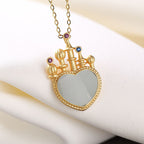 Schöne Silber Halskette mit einzigartigem Stil