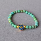 Zarte handwerkliche Gold Armband