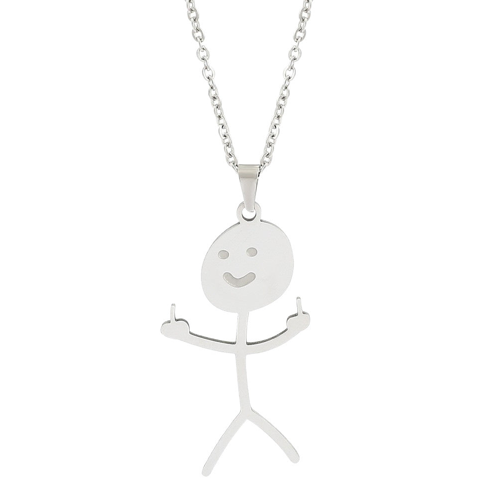 Zarte handwerkliche Halskette