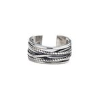 Handgefertigte Vintage Silber Ring