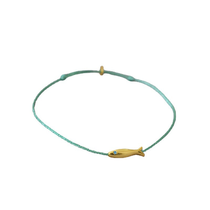 Zarte handwerkliche Gold Armband