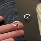 Zarte handwerkliche Ohrring