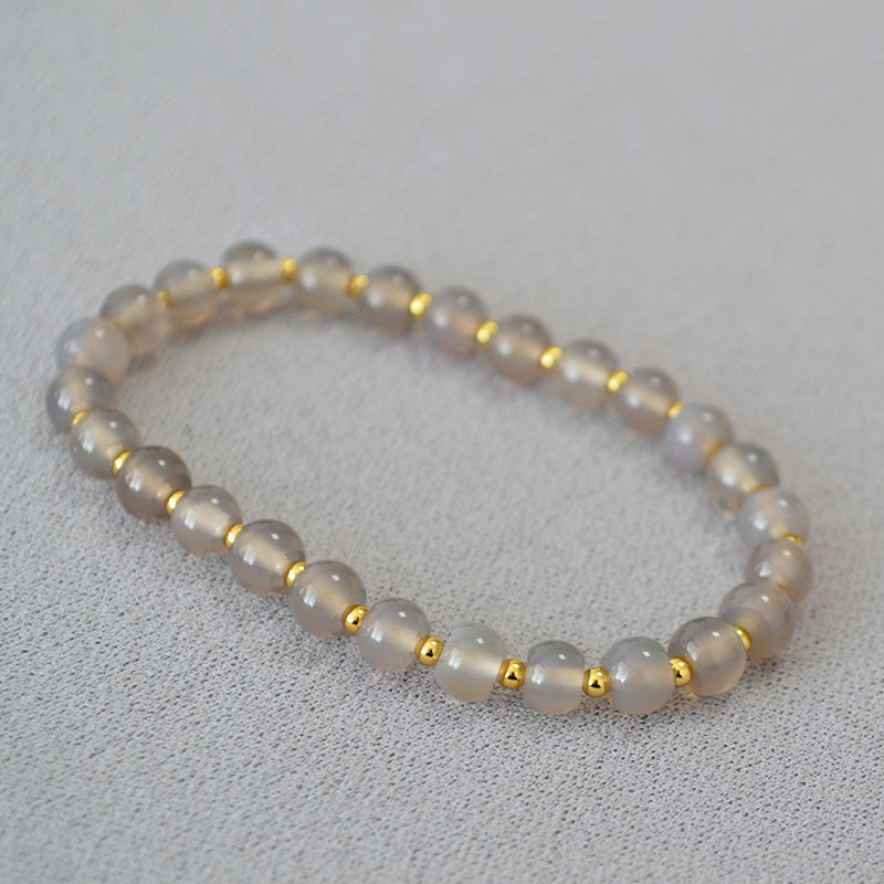 Zarte handwerkliche Gold Armband