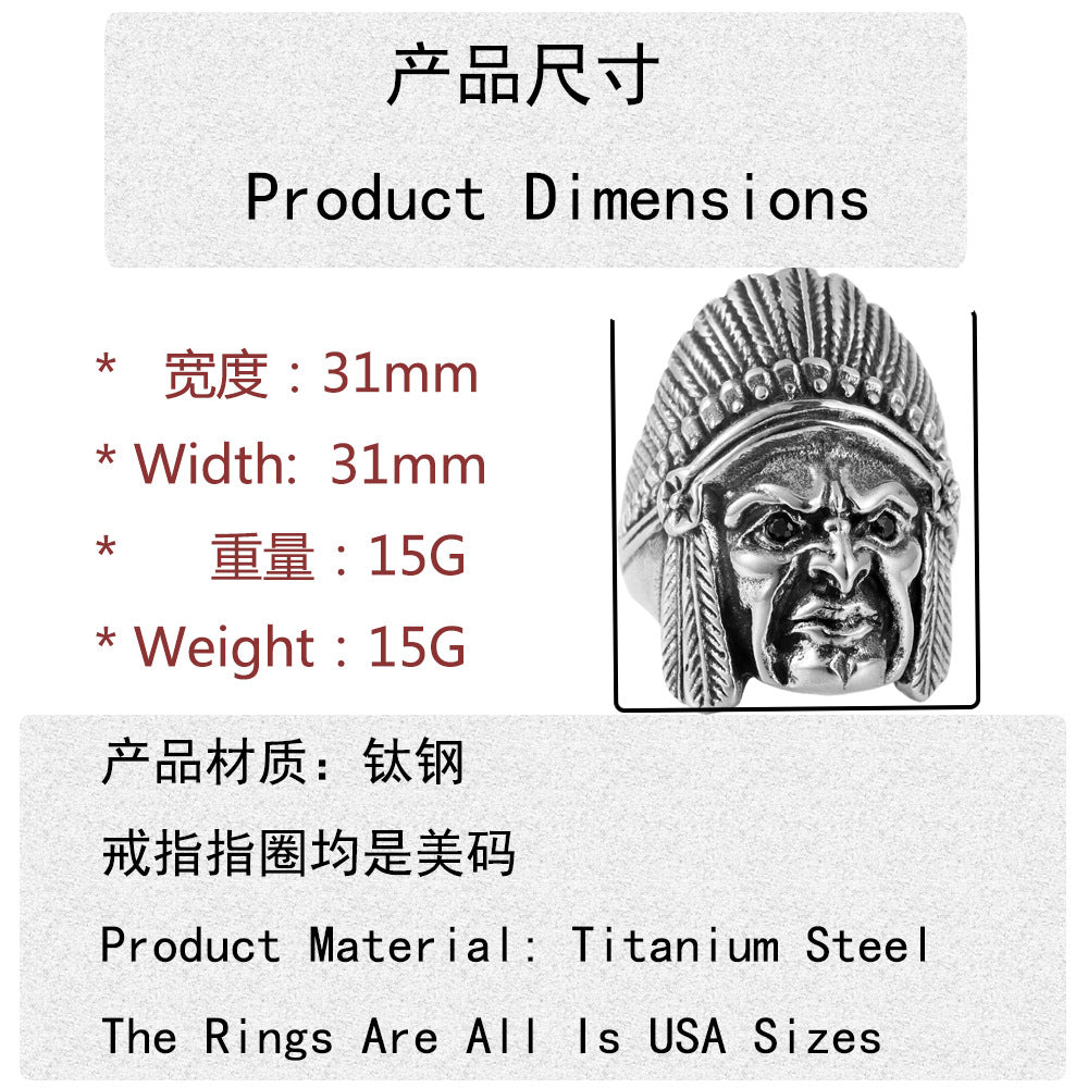 Handgefertigte Vintage Ring