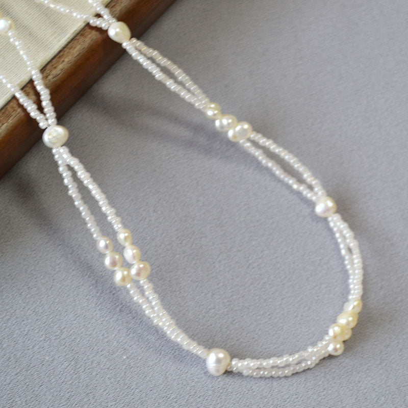 Romantische Perlen Halskette für besondere Momente