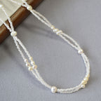 Romantische Perlen Halskette für besondere Momente