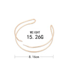 Zarte handwerkliche Gold Armband