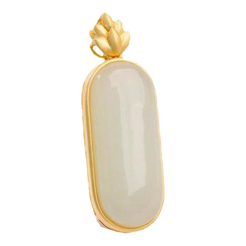 Schöne Gold Halskette mit einzigartigem Stil