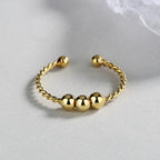 Atemberaubende Gold Ring für den Alltag