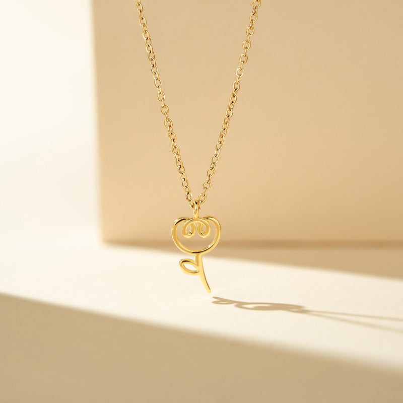 Schöne Halskette mit einzigartigem Stil