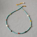 Zarte handwerkliche Halskette