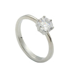 Zarte handwerkliche Ring