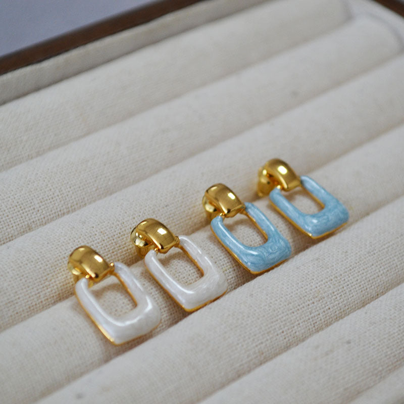 Atemberaubende Gold Ohrring für den Alltag