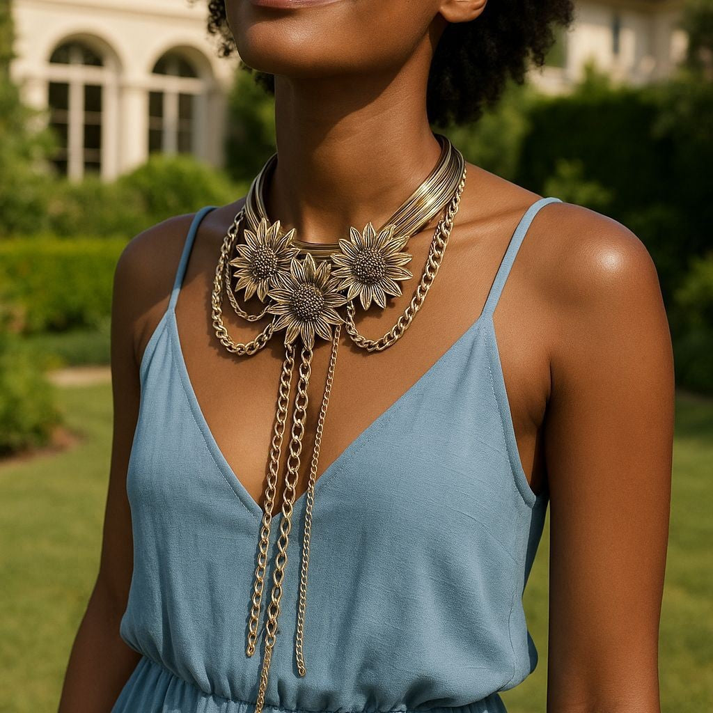 Schöne Halskette mit einzigartigem Stil