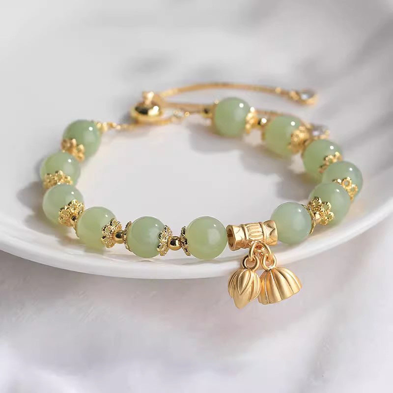 Zarte handwerkliche Silber Armband