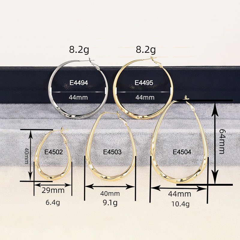 Atemberaubende Ohrring für den Alltag