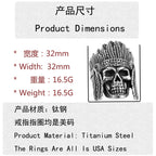 Zarte handwerkliche Ring