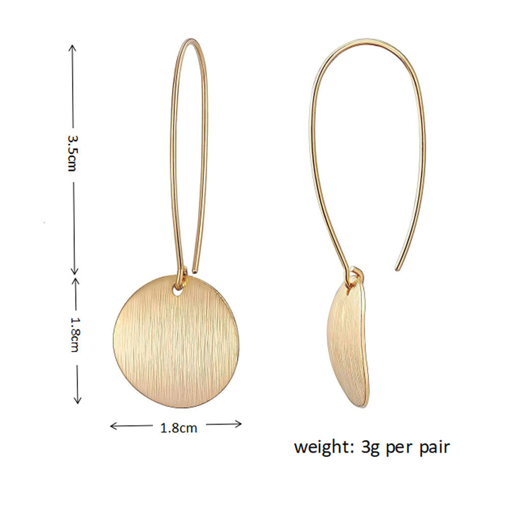 Zarte handwerkliche Ohrring