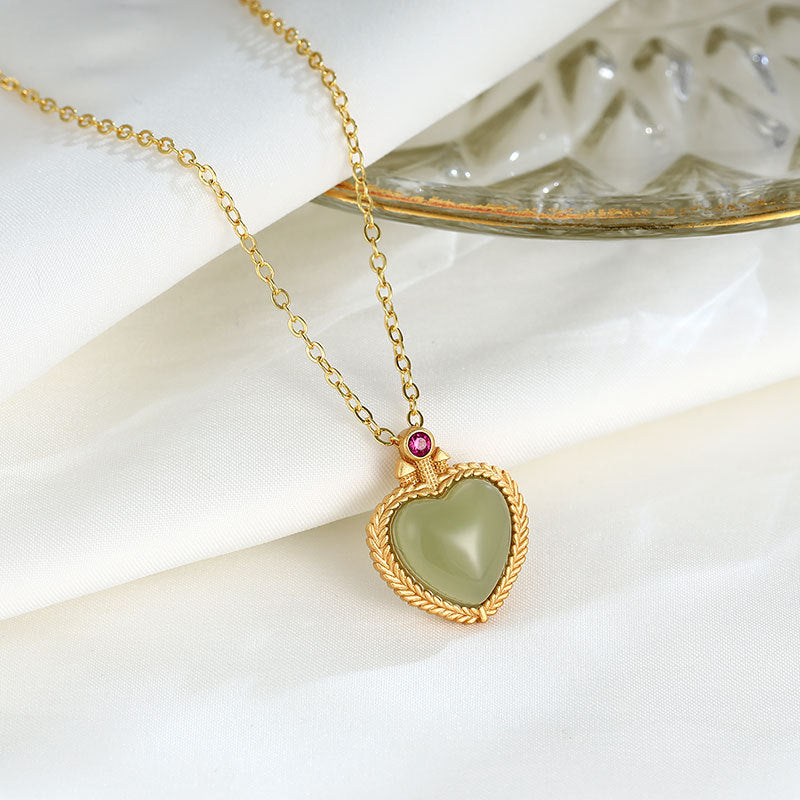 Zarte handwerkliche Gold Halskette