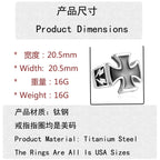 Zarte handwerkliche Ring