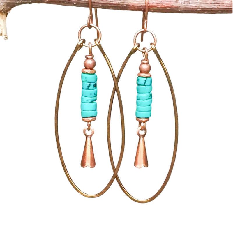 Handgefertigte Vintage Ohrring