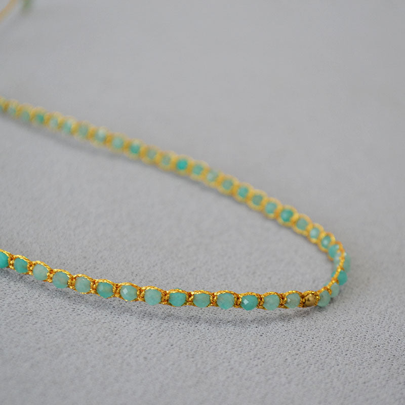 Handgefertigte Vintage Gold Armband