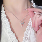 Zarte handwerkliche Halskette