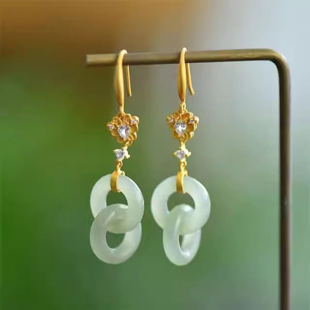 Atemberaubende Gold Ohrring für den Alltag