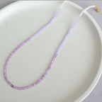 Zarte handwerkliche Halskette