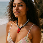 Zarte handwerkliche Halskette