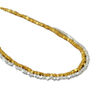 Schöne Gold Halskette mit einzigartigem Stil