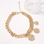 Zarte handwerkliche Halskette