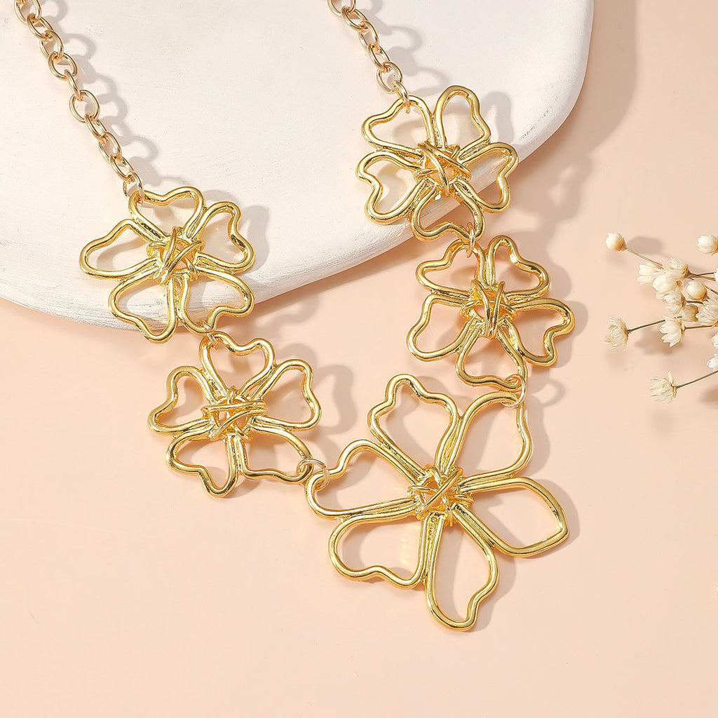 Romantische Gold Halskette für besondere Momente