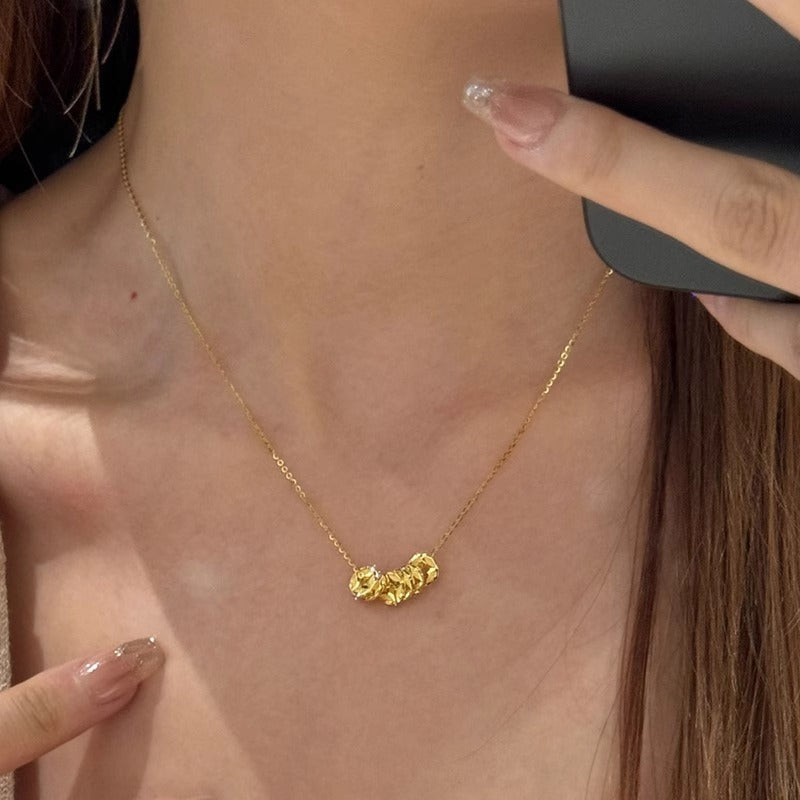 Atemberaubende Gold Halskette für den Alltag