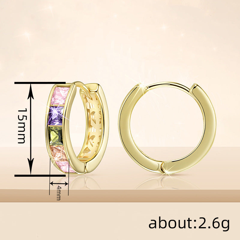 Atemberaubende Ohrring für den Alltag