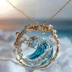 Zarte handwerkliche Halskette