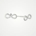 Elegante Silber Ohrring für jeden Anlass