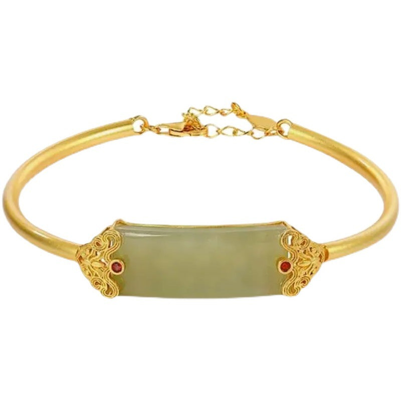 Handgefertigte Vintage Gold Armband
