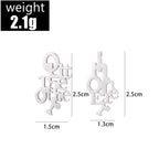 Atemberaubende Ohrring für den Alltag