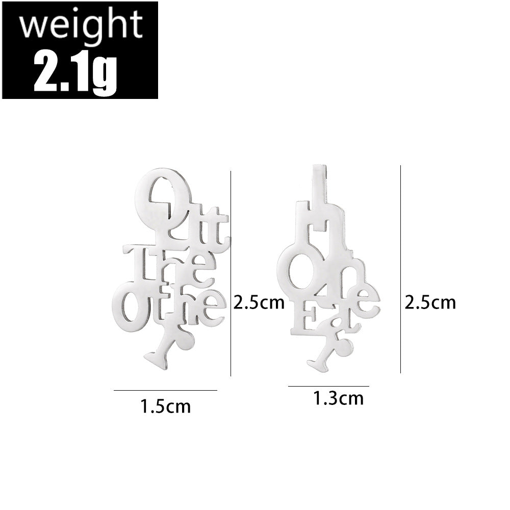 Atemberaubende Ohrring für den Alltag