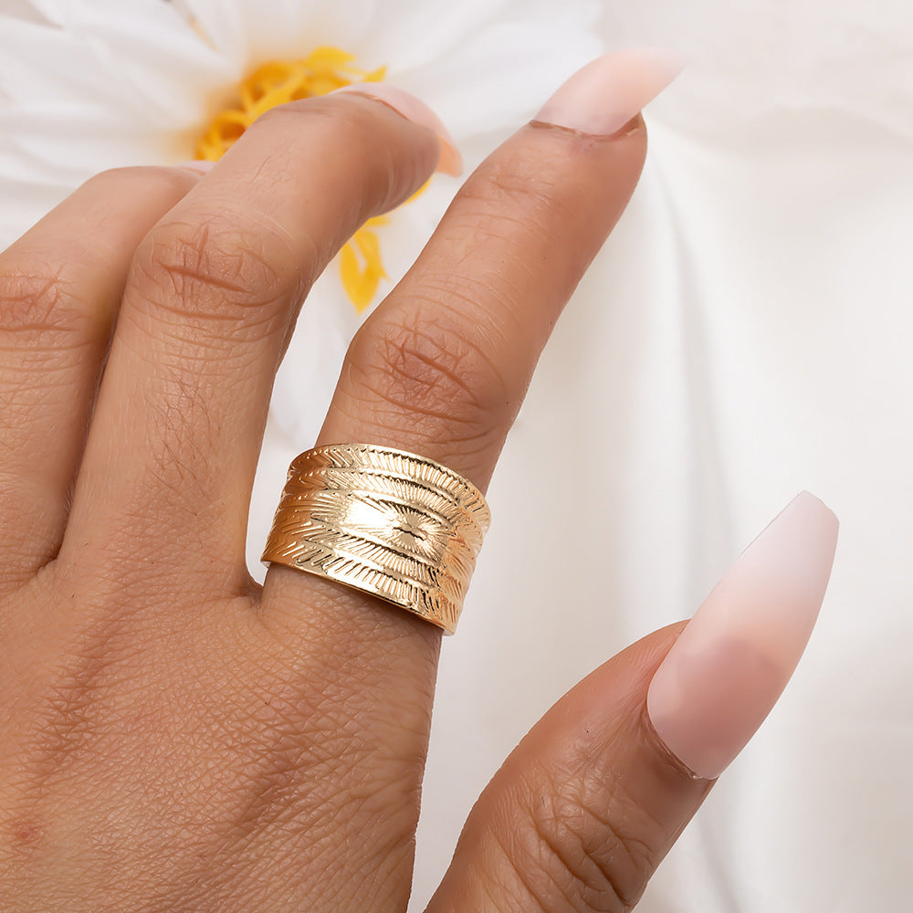 Handgefertigte Vintage Gold Armband