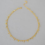 Zarte handwerkliche Halskette