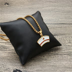 Zarte handwerkliche Halskette