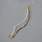 Zarte handwerkliche Perlen Armband