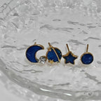 Zarte handwerkliche Ohrring