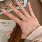 Atemberaubende Gold Ring für den Alltag