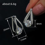 Atemberaubende Ohrring für den Alltag