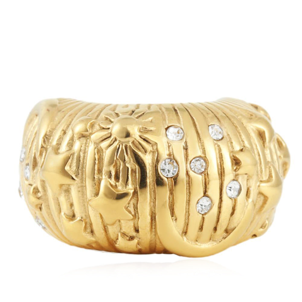 Romantische Gold Ohrring für besondere Momente