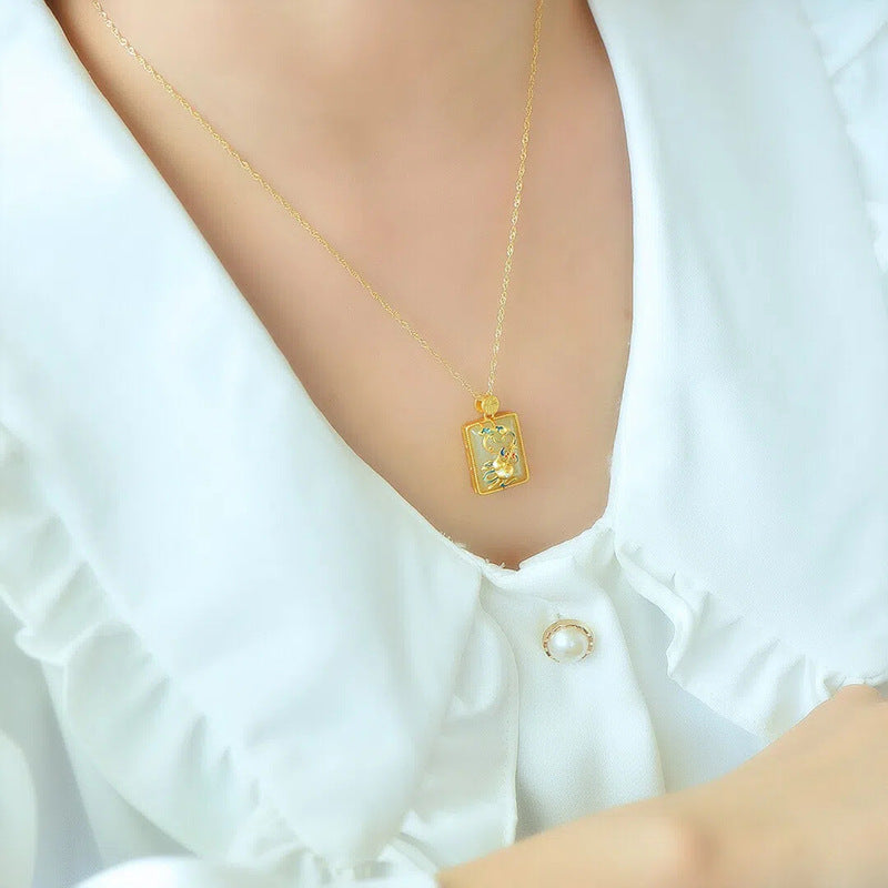 Romantische Silber Halskette für besondere Momente