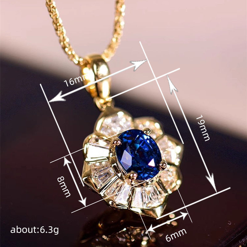 Zarte handwerkliche Halskette